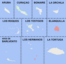 Range map of Cnemidophorus leucopsammus